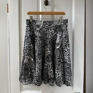 Cute White & Black Skirt from Ralph Lauren